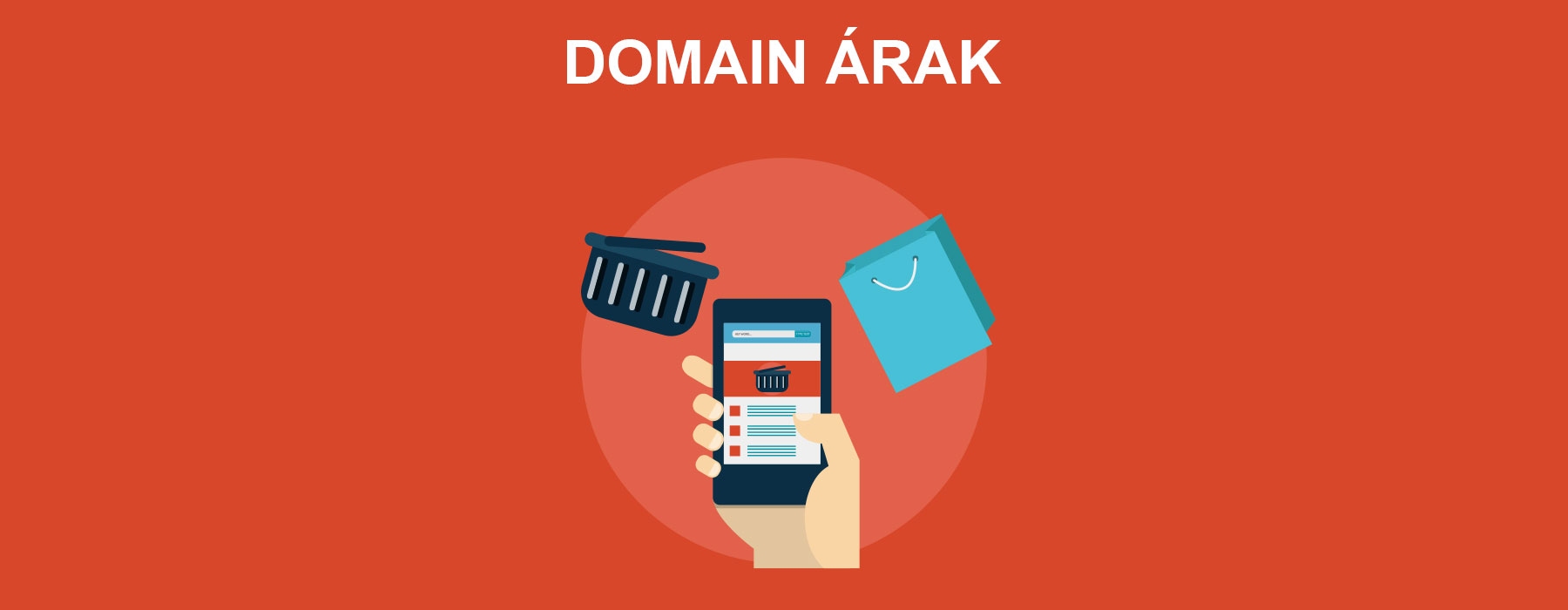 Domain árak