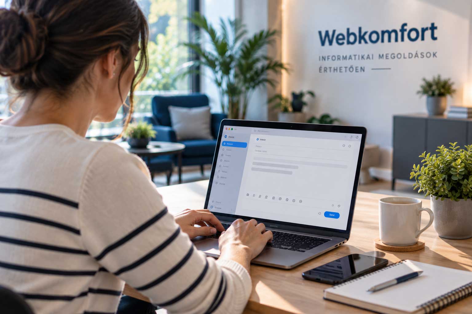 Kapcsolatfelvétel a Webkomfort ügyfélszolgálatával