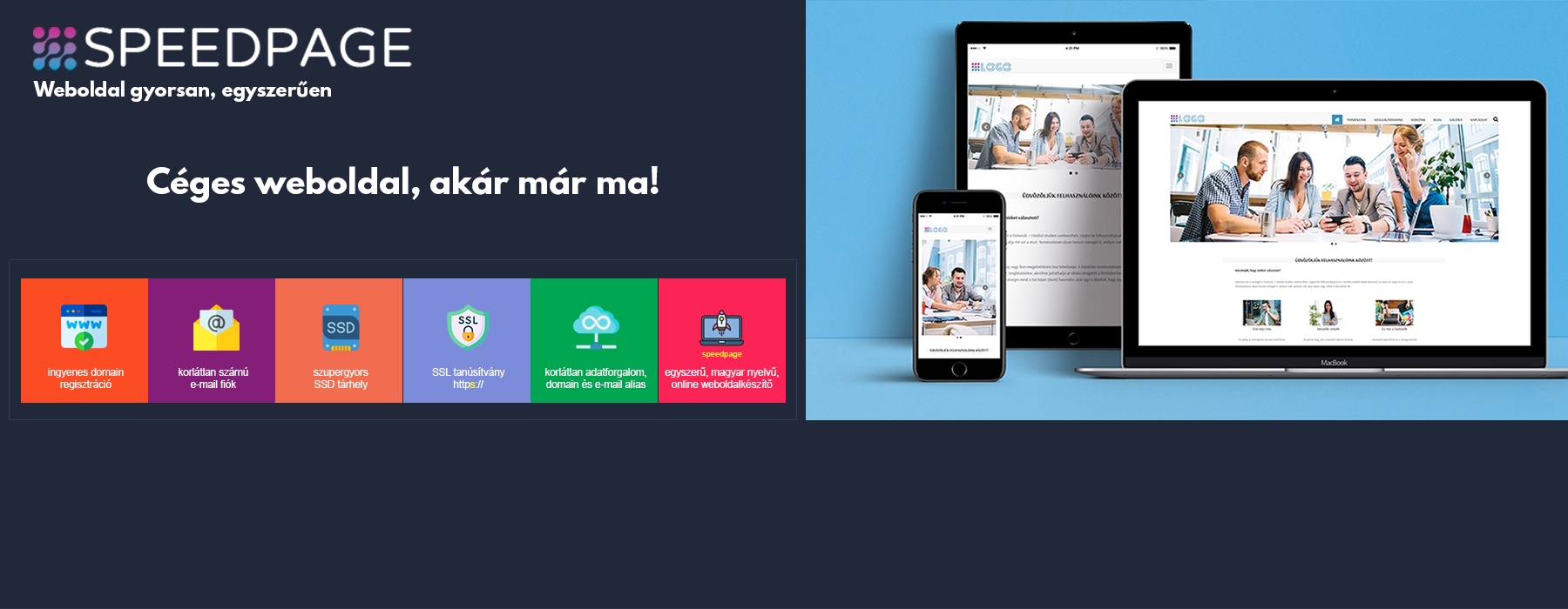 Készítse el saját weboldalát! Készítse el saját weboldalát!