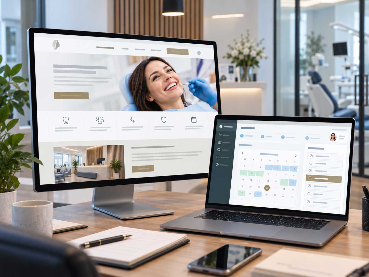 mySmile Orvosi Centrum weboldal és online időpontfoglaló rendszer