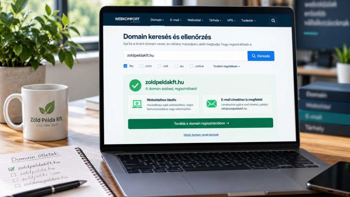 Domain keresés és ellenőrzés: honnan tudhatom, hogy szabad-e a választott domain?