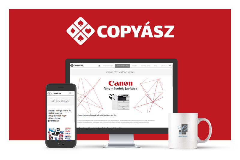 Weboldalkészítő referencia - copyasz